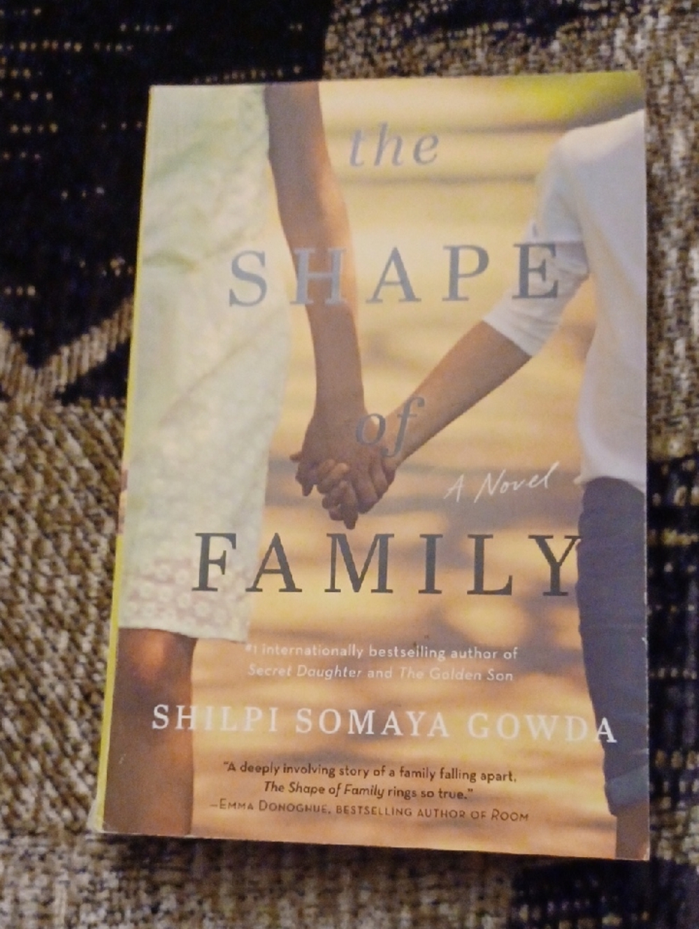 $4 Add-on "The Shape of Family" by Shilpi Somaya Gowda - Paperback Novel